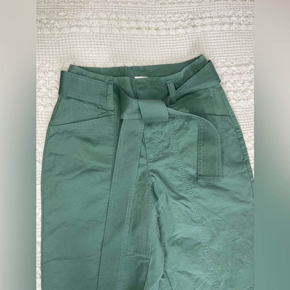 NWT High-Rise Tapered Ankle Tie Front Pants|A New Day Size 4 - Picture 7 of 13